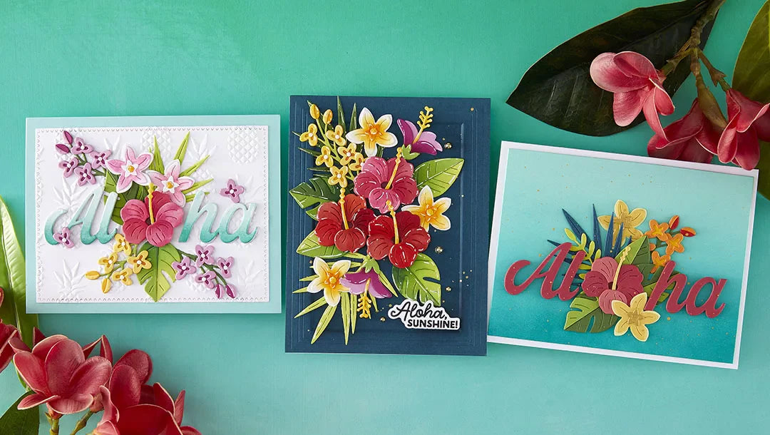 June 2026 Large Die of the Month Preview & Tutorials – Tropical