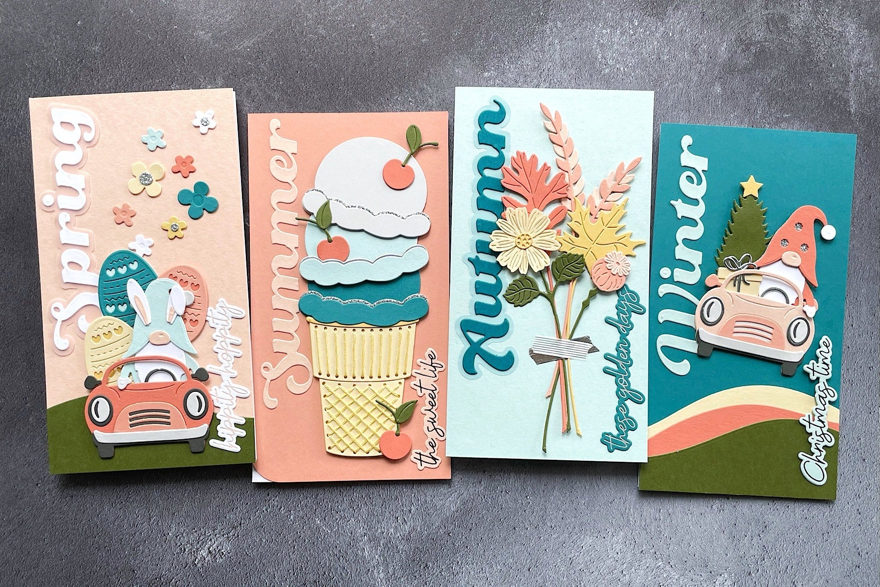 Seasonal Cards Featuring the All Seasons Collection