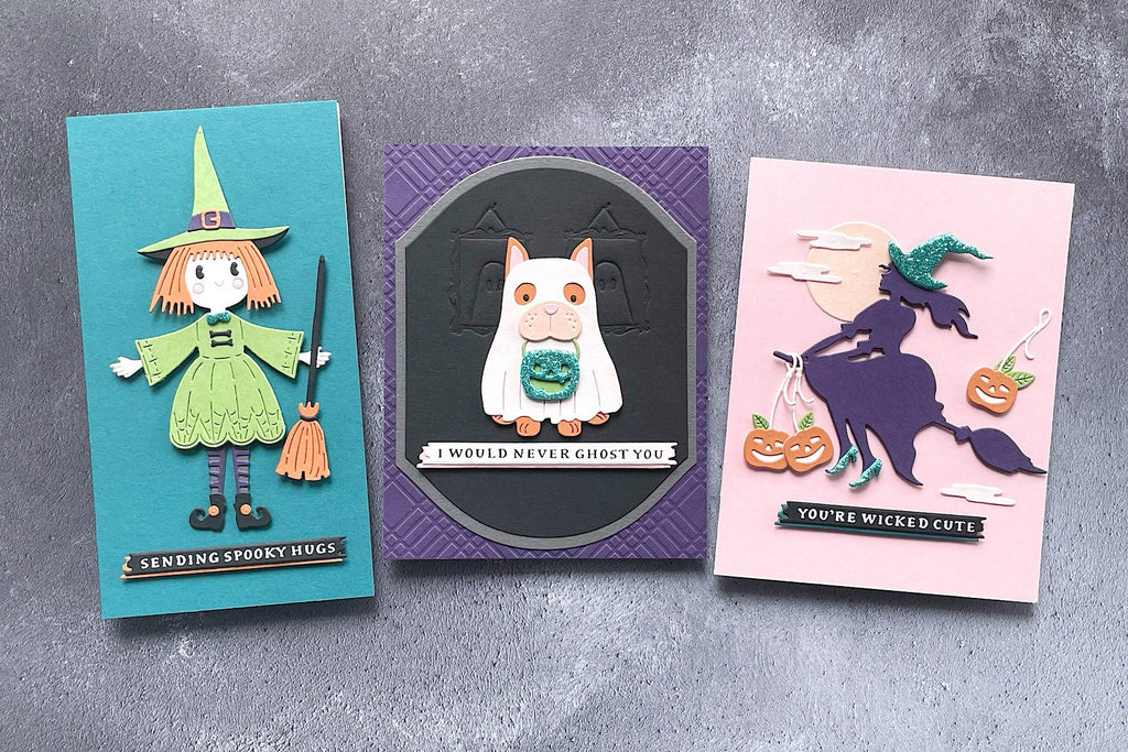 Spooky Cute Cards Featuring the Happy Haunting Collection