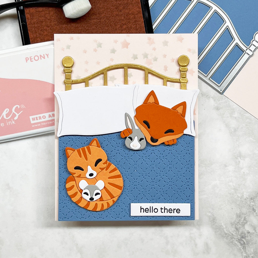 Die Cut a Cozy Scene
