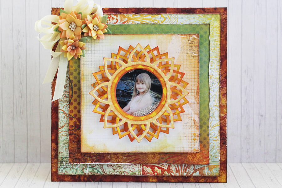 Sunflower Shaker Card