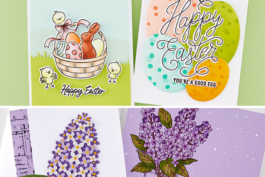 New February Collections: Eggstra Special & Spring Meadow