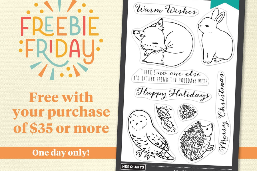 Freebie Friday is Here – Claim Your Free Stamp Set!