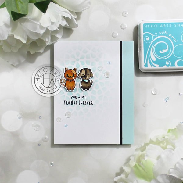 Friends Forever and Partial Stenciling