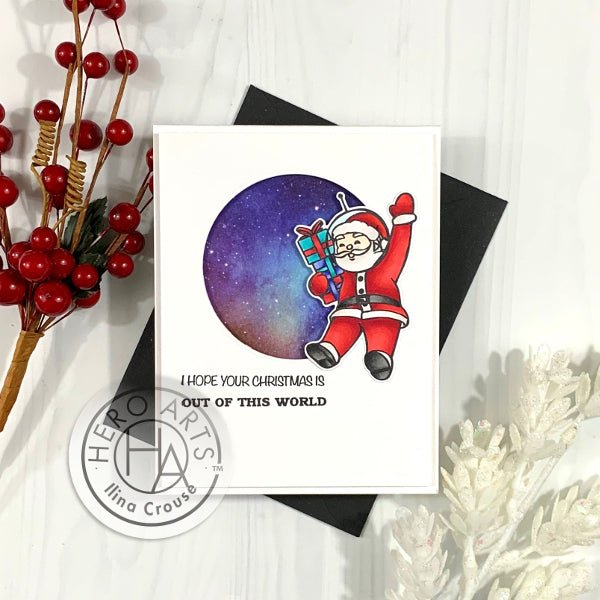 Galaxy Santa