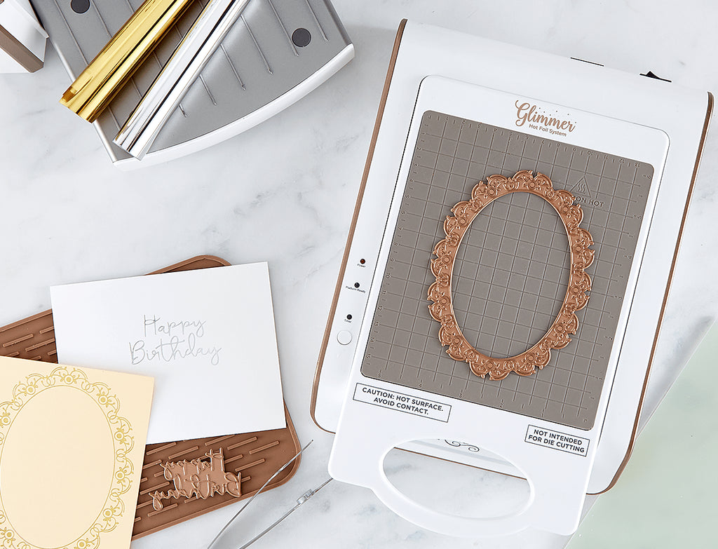 Spellbinders NEW Glimmer Hot Foil System