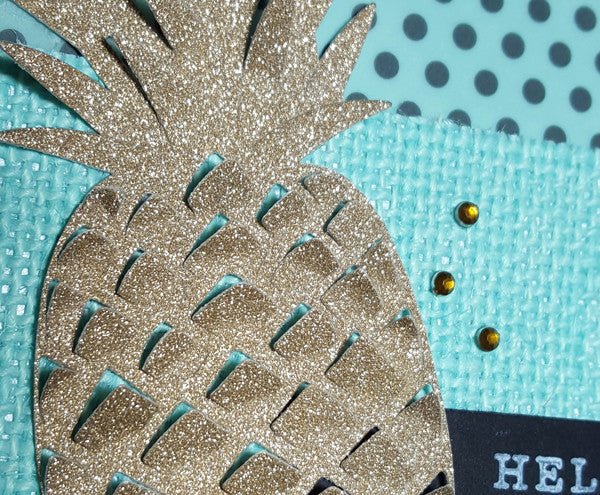 Glitter Pineapple