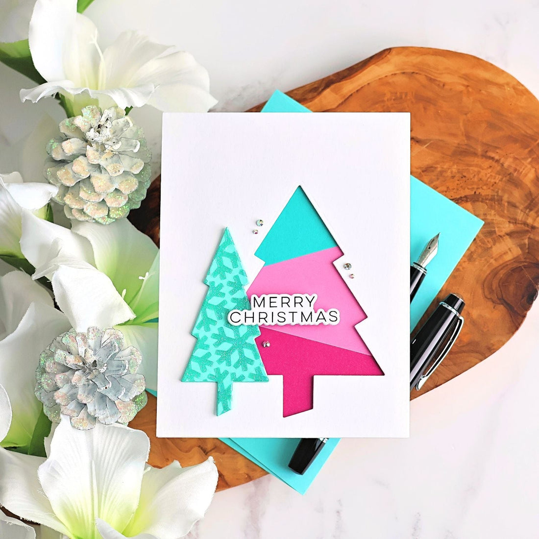 Add Patterns to Clean & Simple Cards