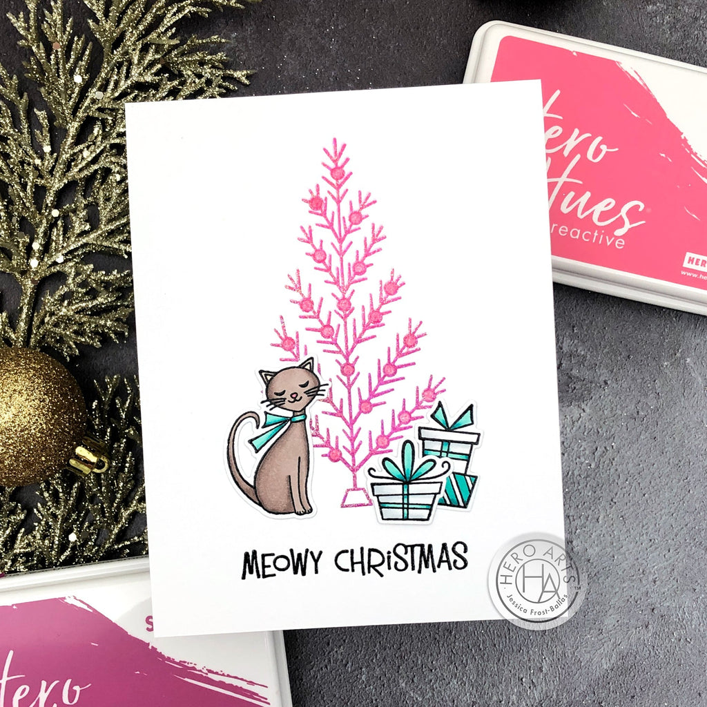 Heat Embossing with Reactive Inks