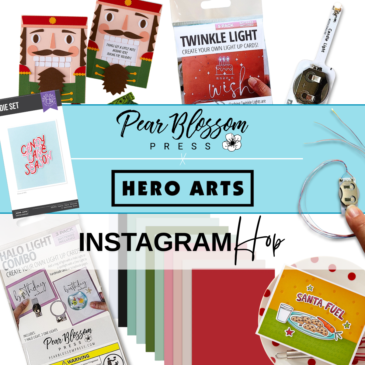 Collaboration Hop with Pear Blossom Press