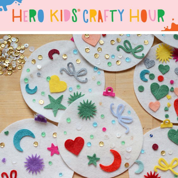 Hero Kids Crafty Hour: Teacher Appreciation Window Hangers