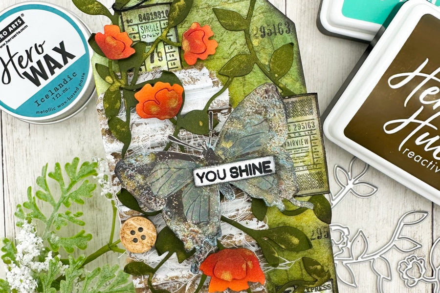 Learn How to Build Beautiful Layers with a Mixed Media Style