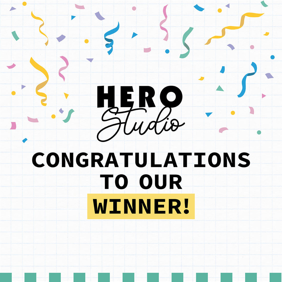 July 2025 Hero Studio Blog Hop Winner