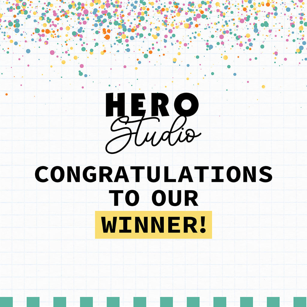 September 2025 Hero Studio Blog Hop Winner