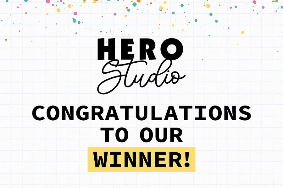 October 2025 Hero Studio Blog Hop Winner
