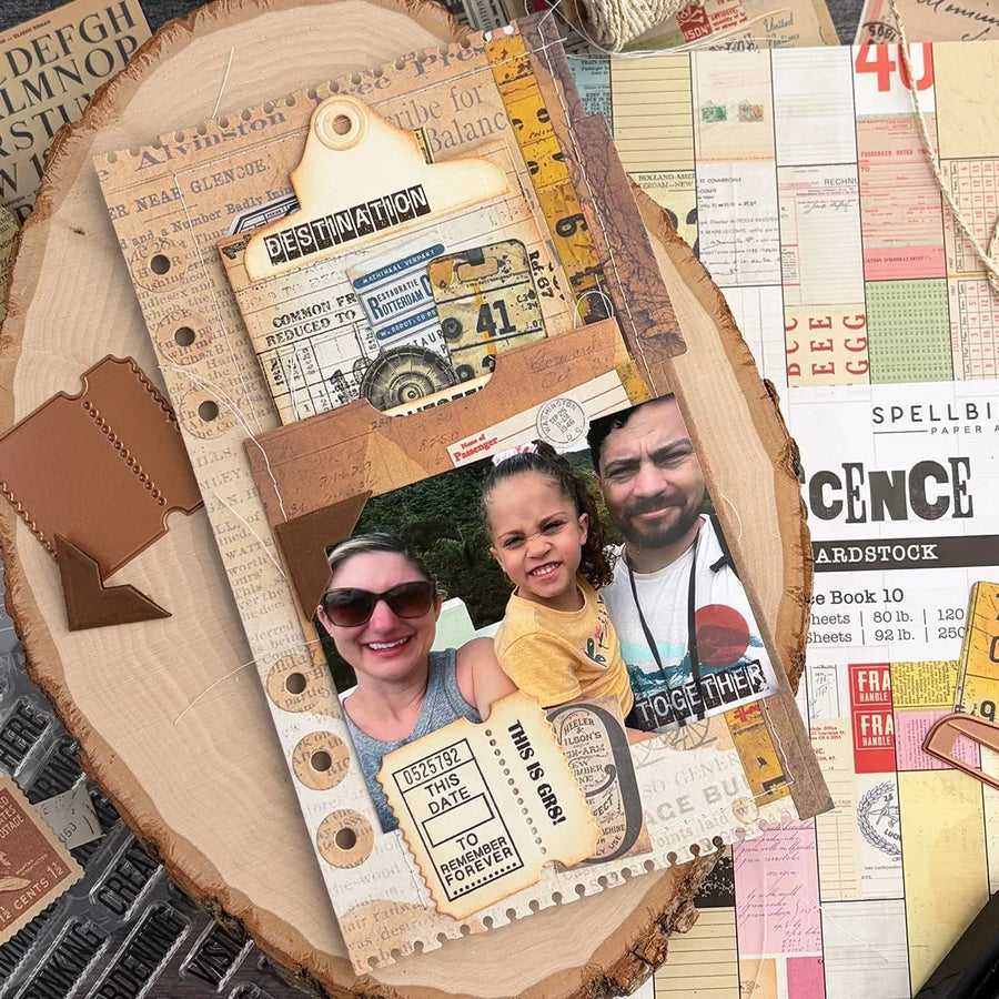 Interactive Scrapbook Layout Using the Turn the Page Collection by Esther Glas, SCSP-037, SCSE-054, SCSE-039, SCSR-016, E3D-186, STP-279, SDS-232, S2-473, S7-298, S7-295