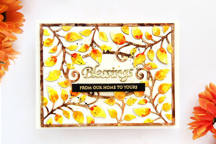Thoughtful Expressions Inspiration | Watercolour Blessings Card with Erum