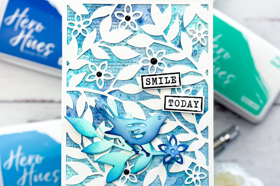 Video: Mixed Media Card with Branches & Blossoms Die Set