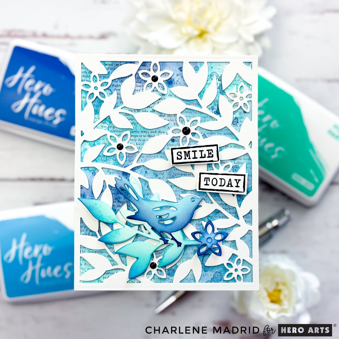 Video: Mixed Media Card with Branches & Blossoms Die Set