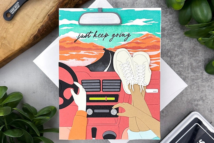 VIDEO: Building a Scenic Drive with the July Card Kit