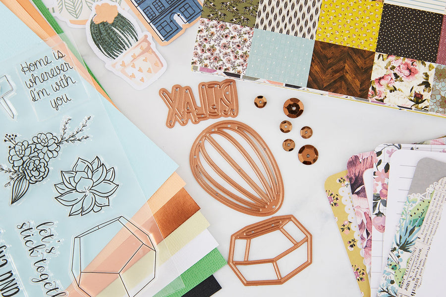 Coming Soon! March 2019 Clubs! Card Kit of the Month – Relax & Enjoy. Unboxing Video