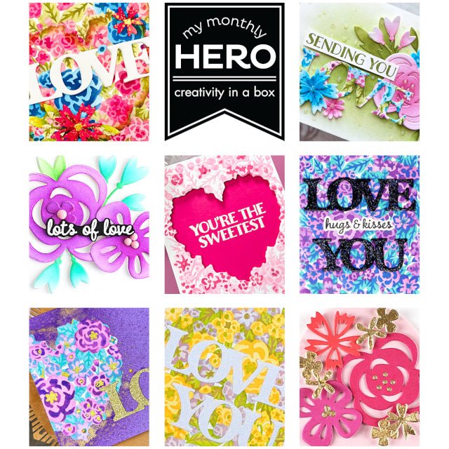 January 2024 My Monthly Hero Release - Blog Hop & Giveaway!