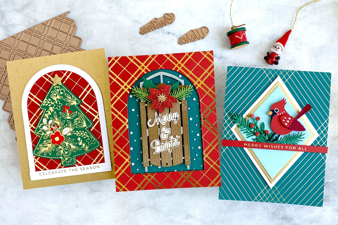 Shiny & Bright Holiday Greetings with Jean Manis