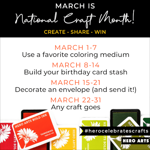 Join Our National Craft Month Challenge!