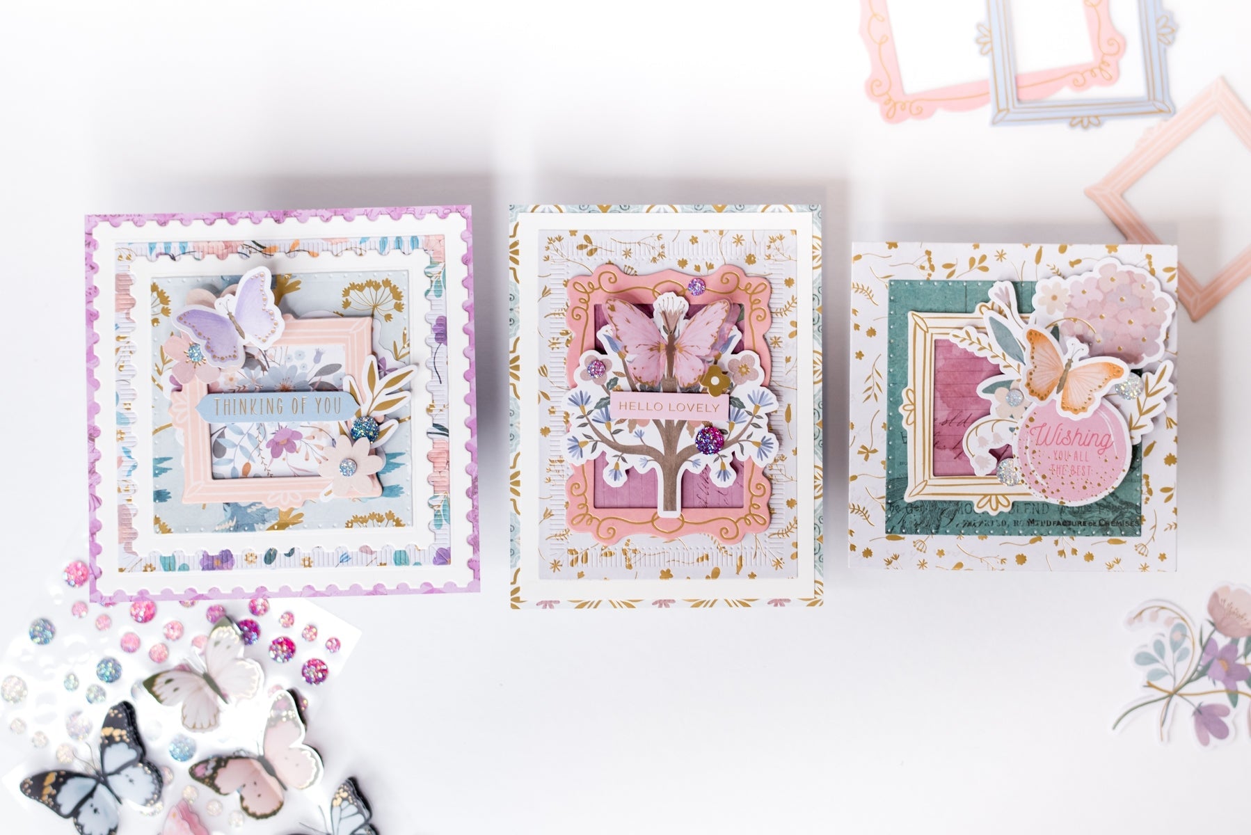 Floral Friendship Paper Suite Collection with Leica Palma