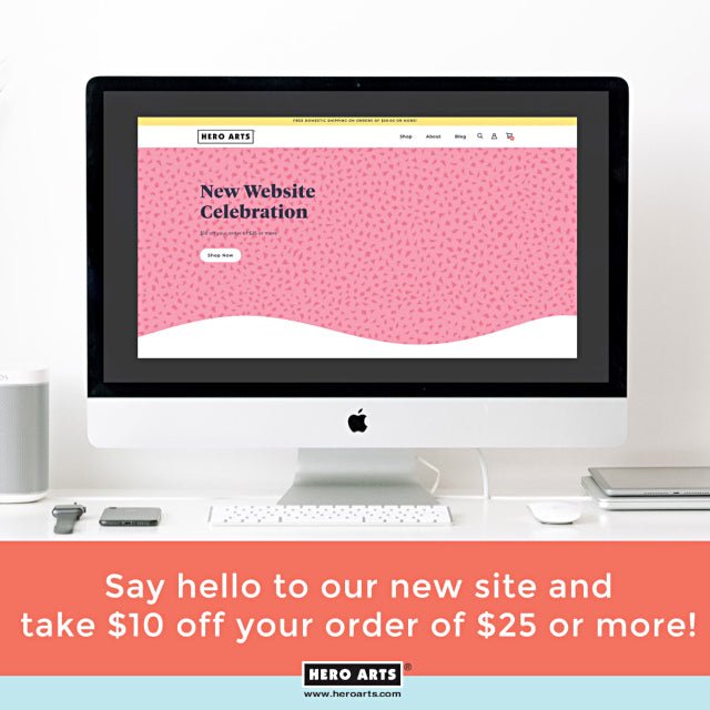 Let's Celebrate: New Site, New Sale, New Favorite!