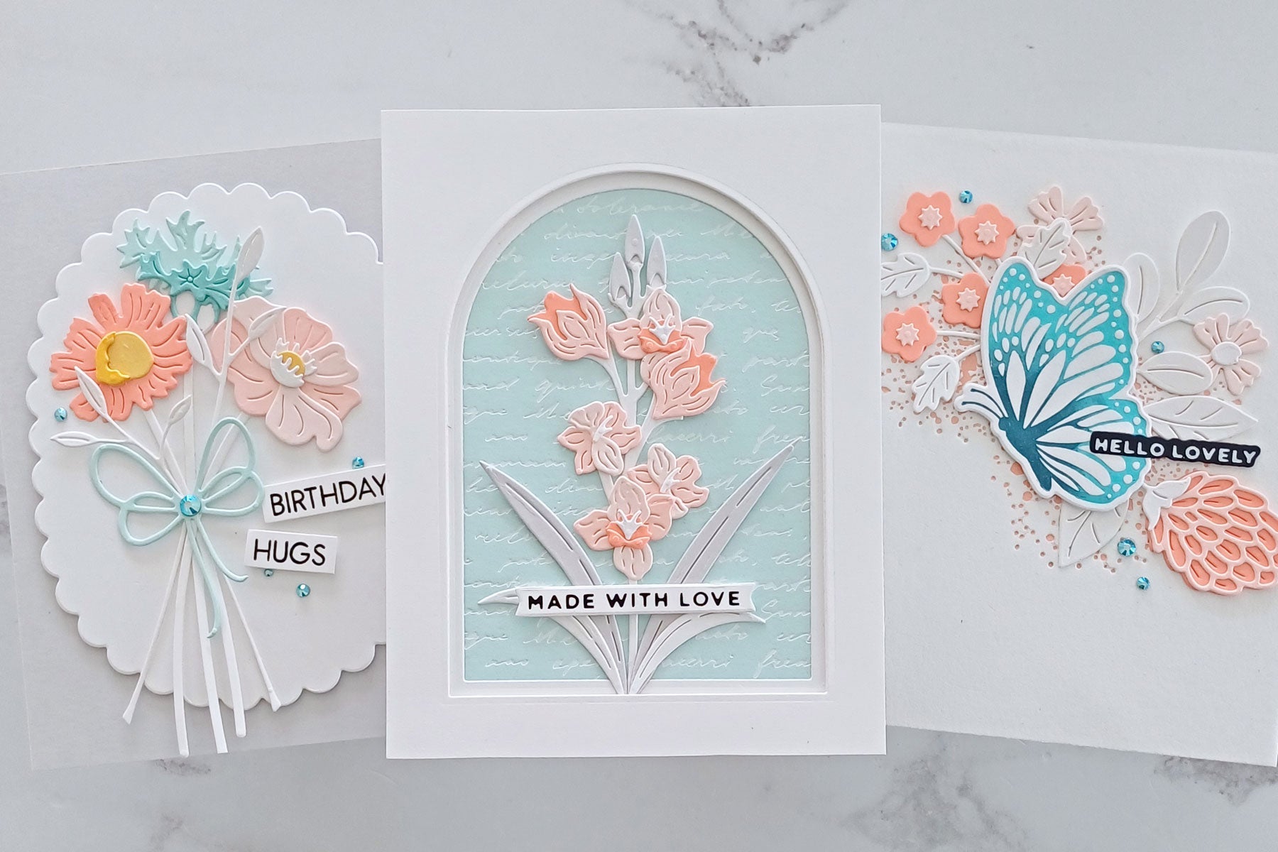 Clean & Simple Pastel Floral Cards