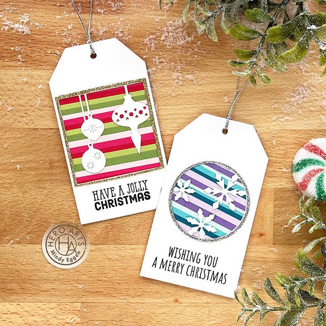 Looking Glass Christmas Tags - Hero Arts