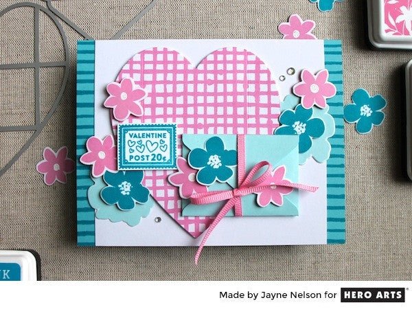 Love Note Pair Fancy Dies