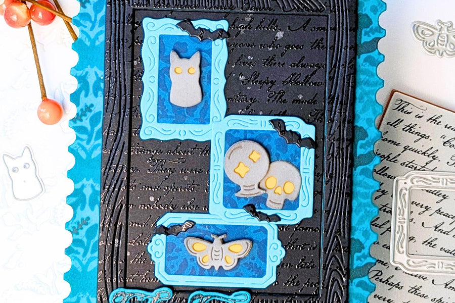Trick or Treat - August Cling Paired with Layering Stencils