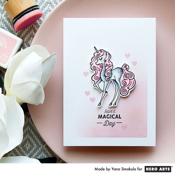 Magical Unicorn Card