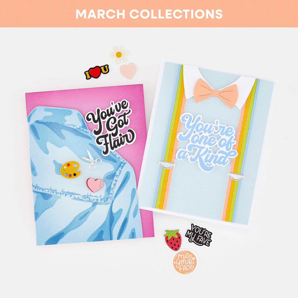 March Collections: Beary Sweet, Friends with Flair & Sticker Stamper