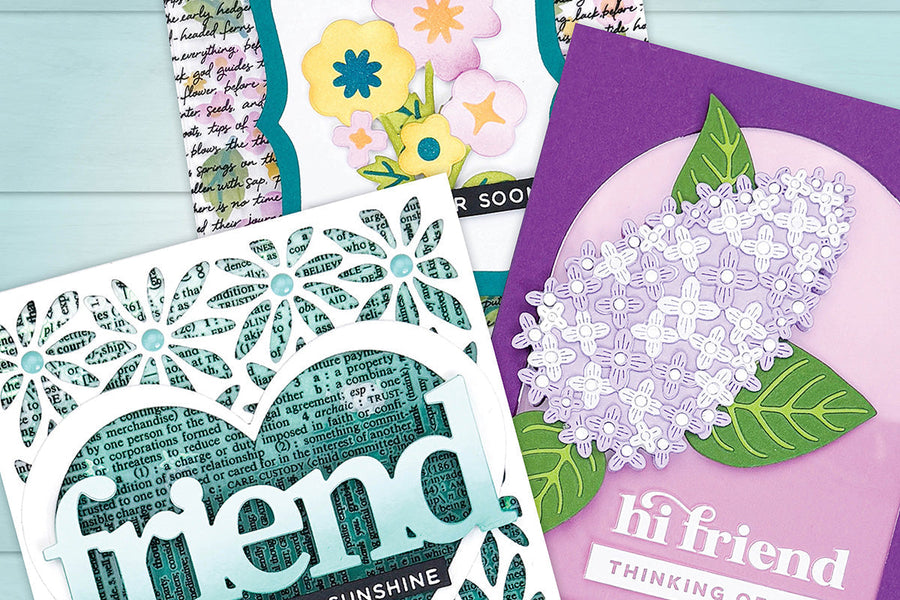 Beautiful Clear Card Designs Made Easy with Hero Transfers