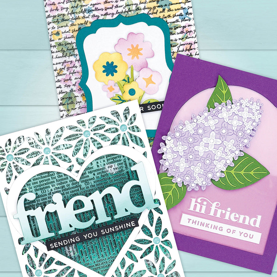 Beautiful Clear Card Designs Made Easy with Hero Transfers