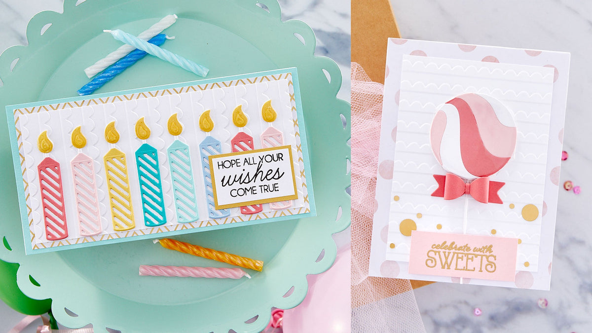 Birthday Celebrations Collection Inspiration - A Sweet Celebration with Meg