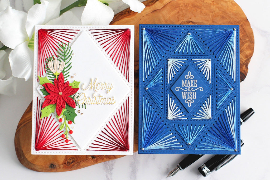 Limited Edition Stitching Die & Stamp 2 Ways – Inspiration With Michelle Short