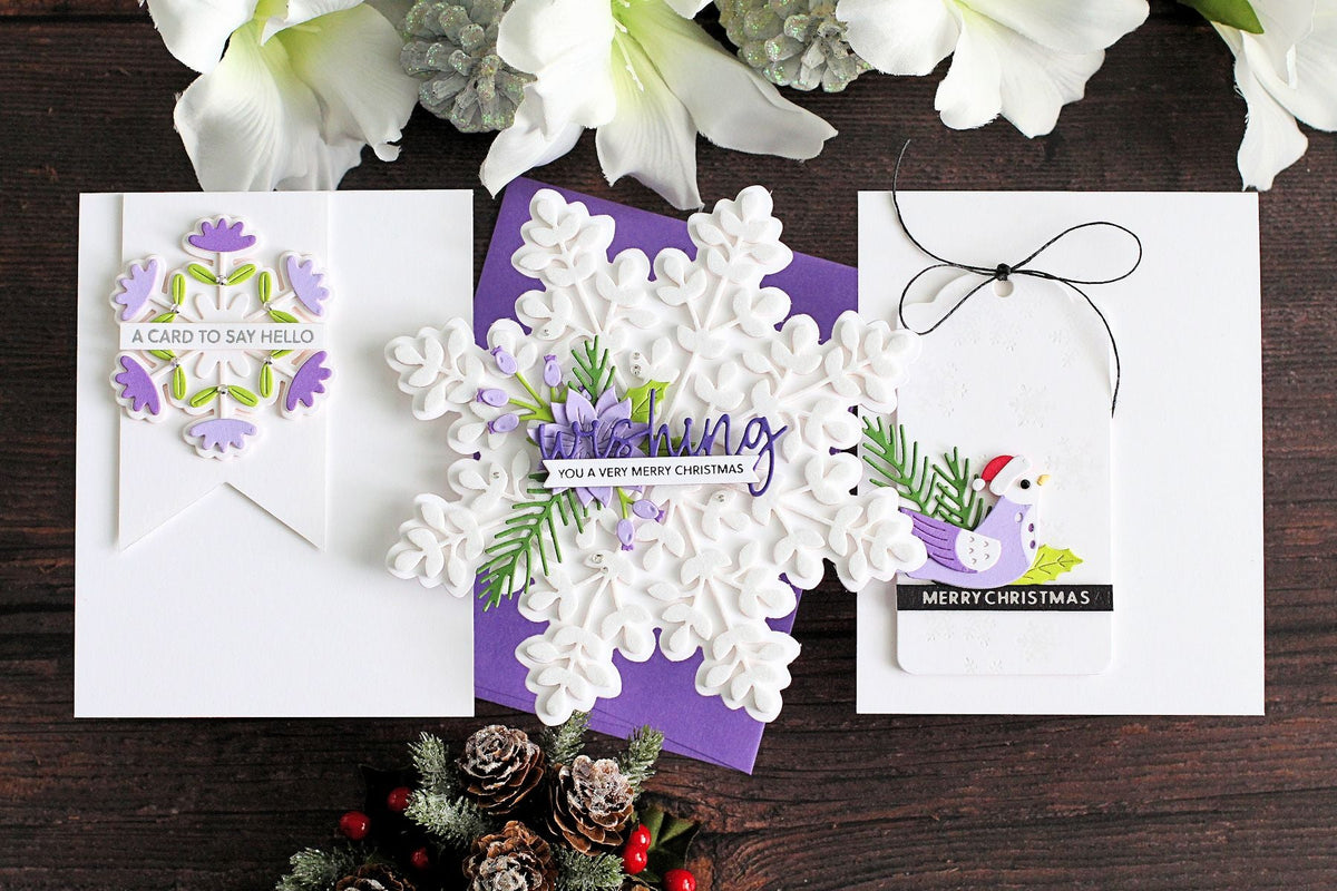 Snowflake Card Ideas