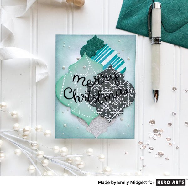Mixing Patterns on Holiday Ornaments