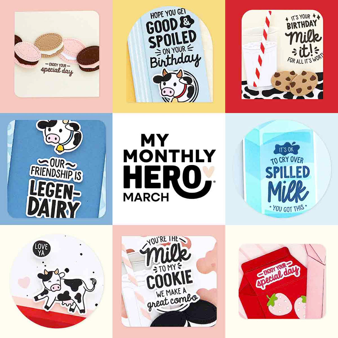 march 2026 my monthly hero collage