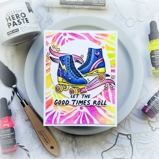 Neon Glitter Paste