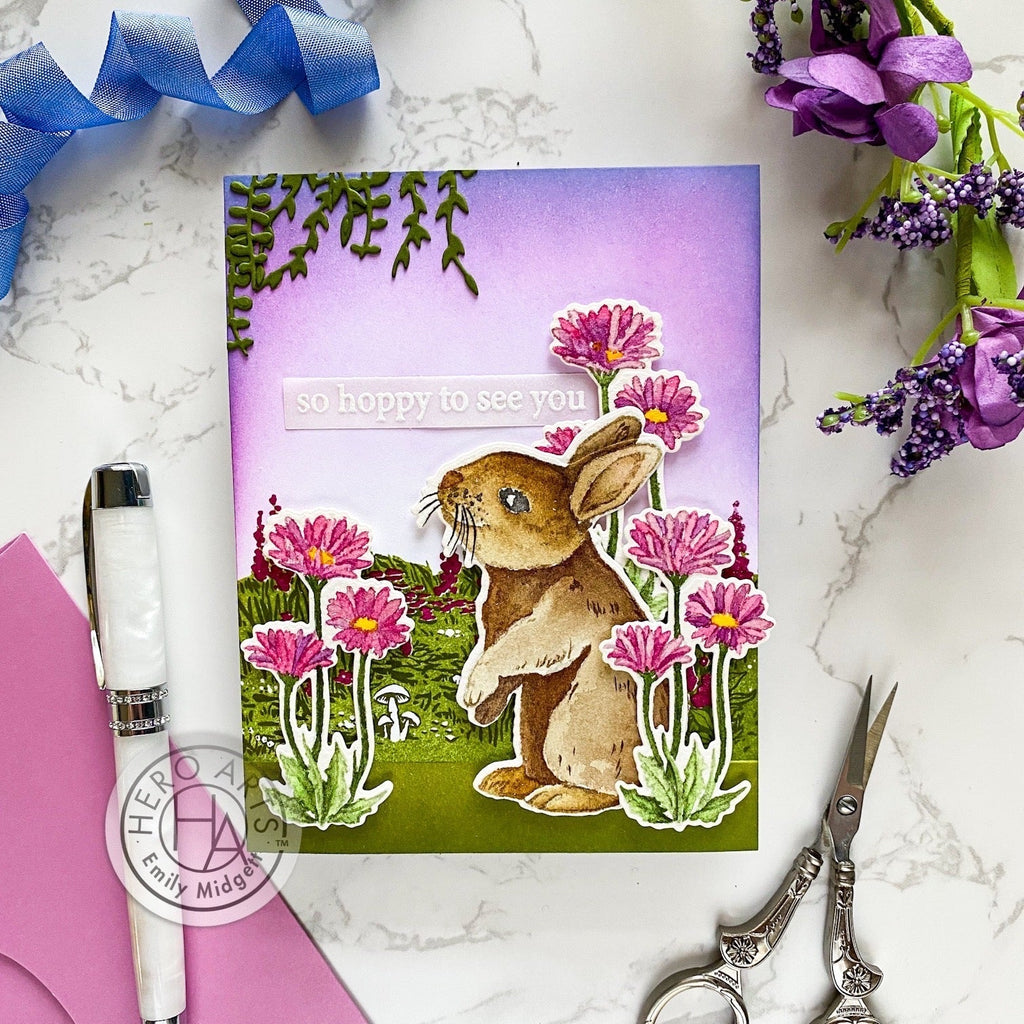 No Line Watercoloring with the Color Layering Bunny