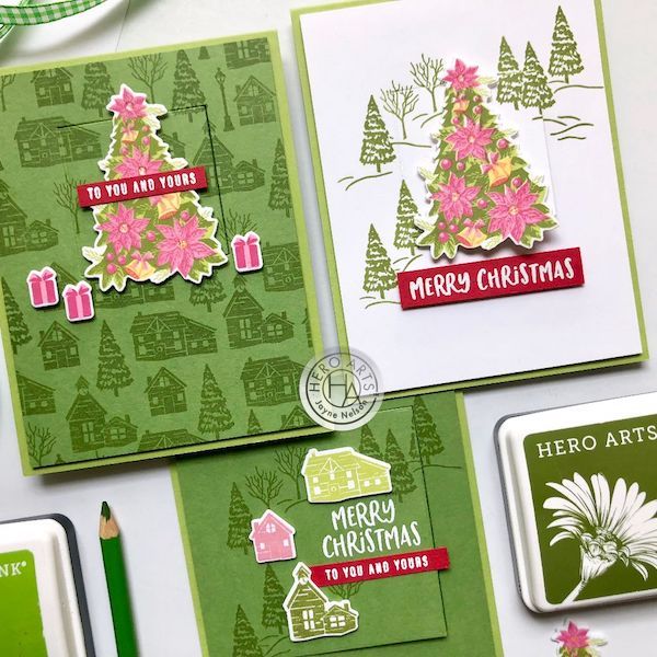 Peek-a-Boo Christmas Cards