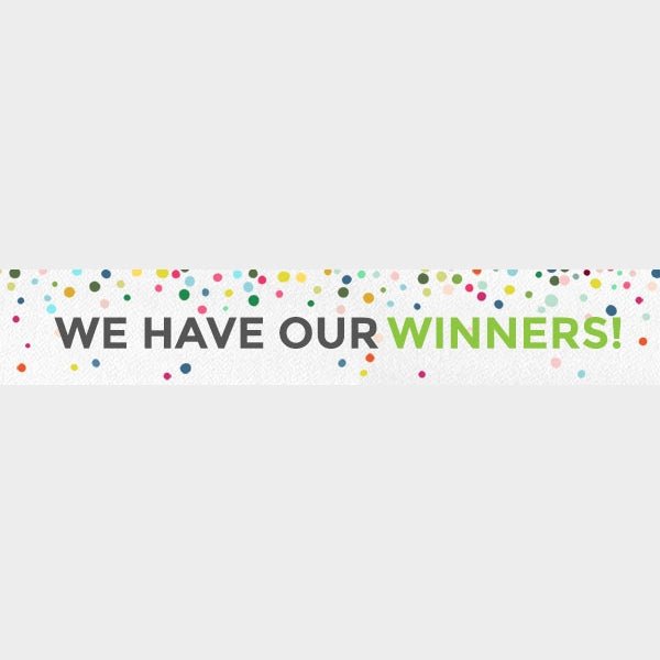 Pinkfresh Studio Collaboration Giveaway Winners