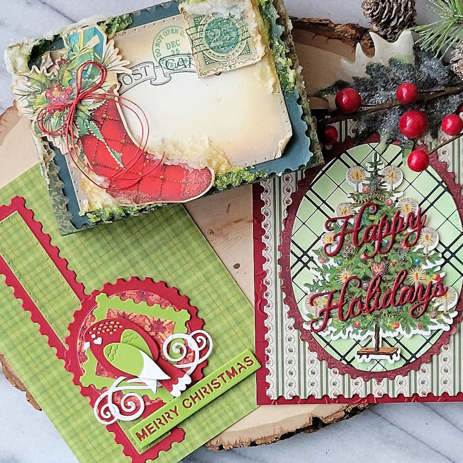 Postage Edge Shapes Collection Inspiration with Rosemary Dennis
