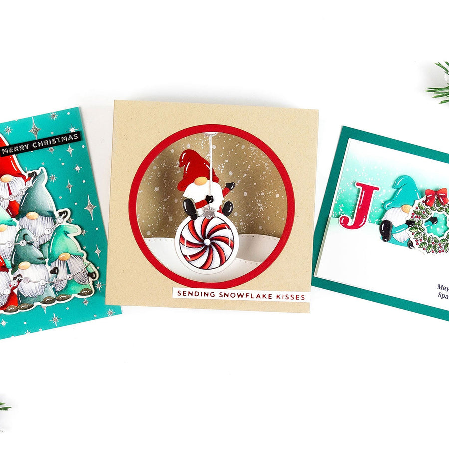 Gnome for Christmas with Rachel Alvarado - 3D Cardmaking & Coloring
