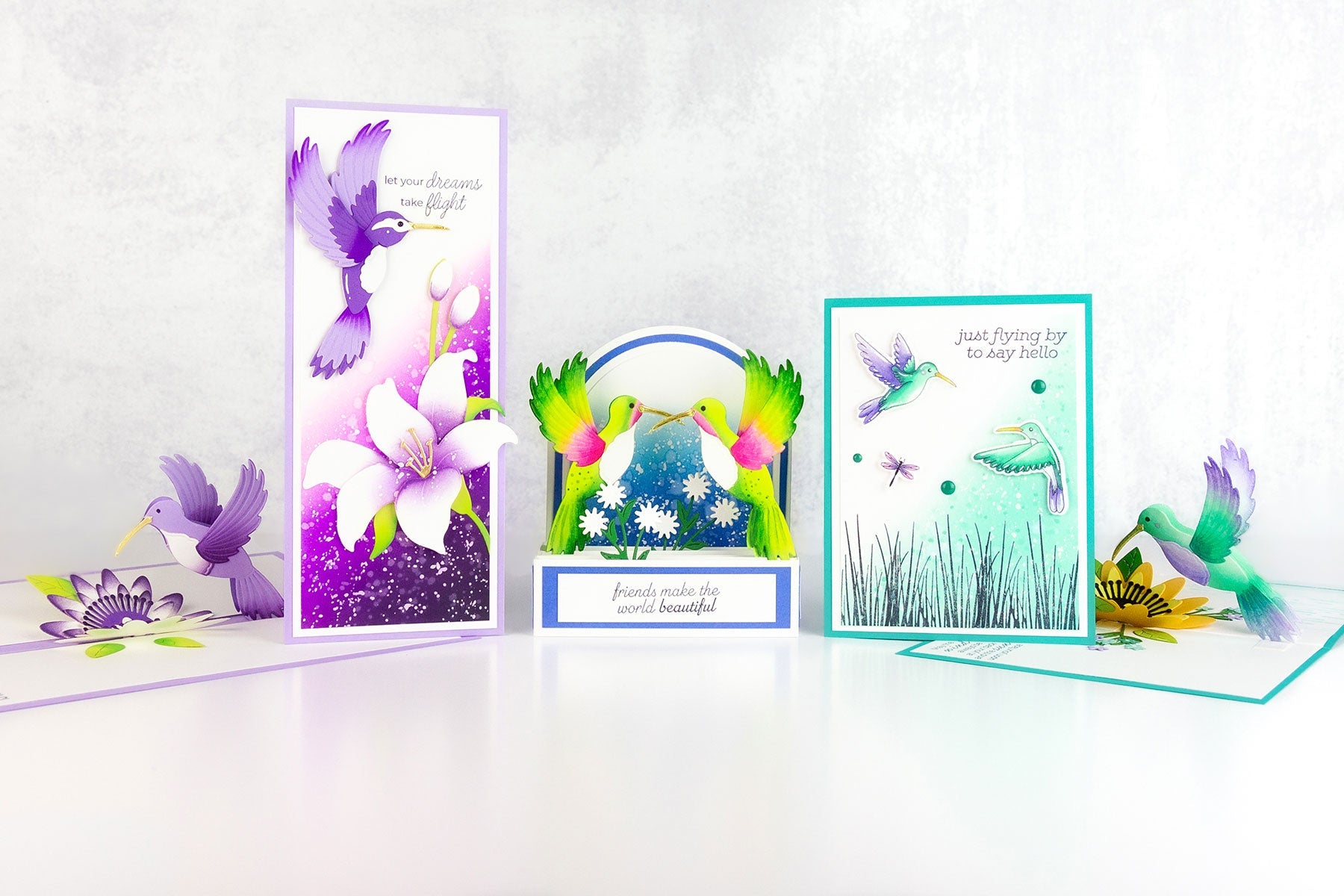 Pop-Up Hummingbird Cards with Rachel Alvarado